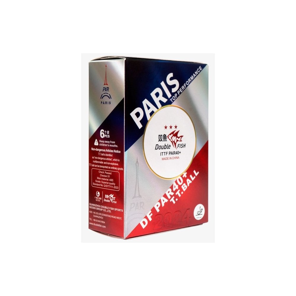 UNIQKART New product Pisces table tennis three-star PAR40+ Paris Olympic table tennis designated special competition-level international competition ball