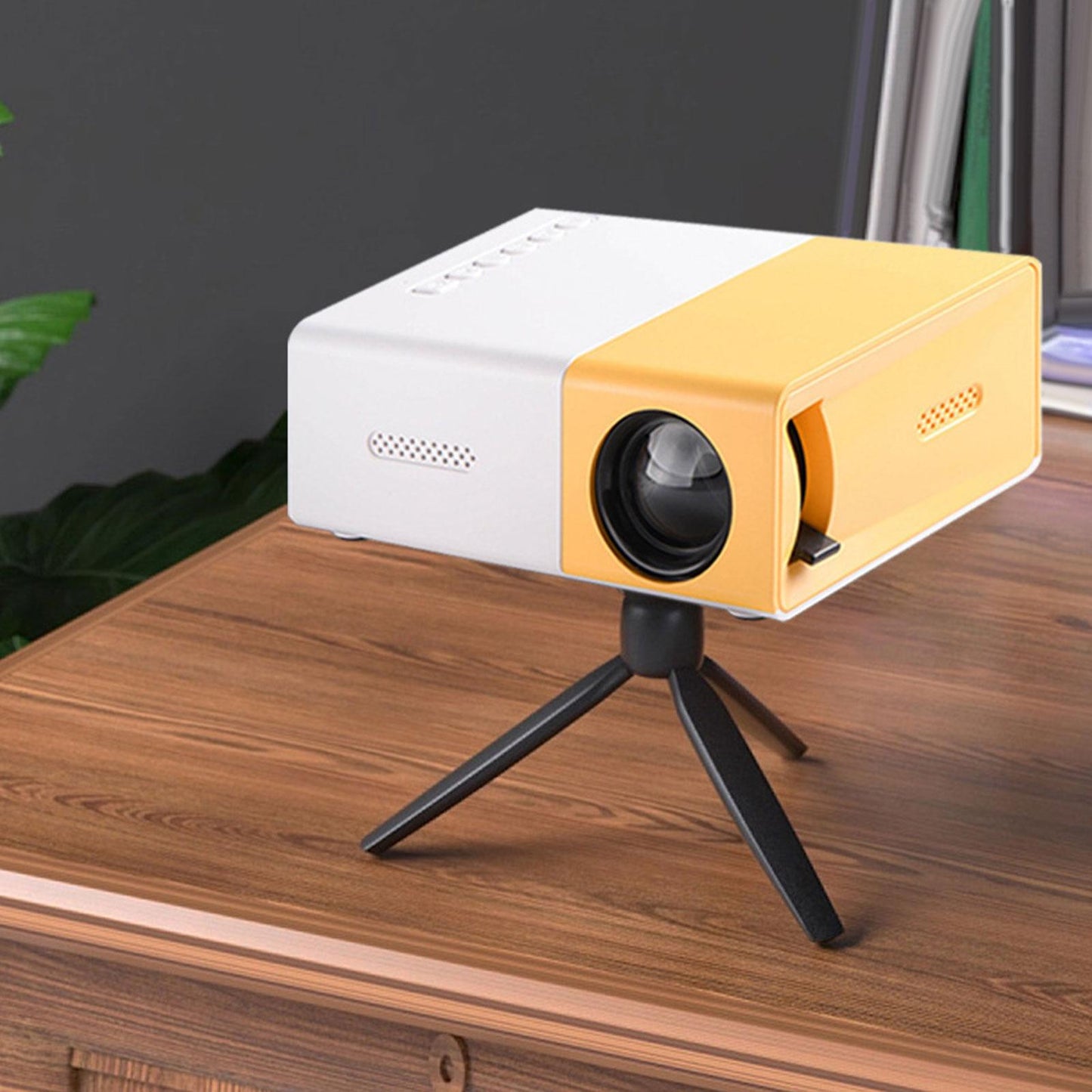 1080P Mini Projector Gifts Big Screen Modern for Smartphone Travel Outdoor