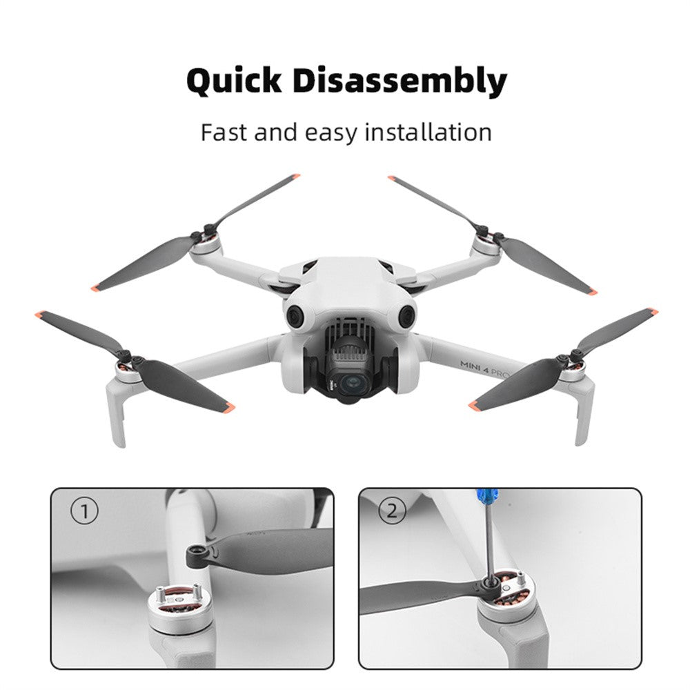 Uniqkart ForBRDRC 2Pair For DJI Mini 4 Pro Propellers RC Drone Spare Blade Replacement Parts
