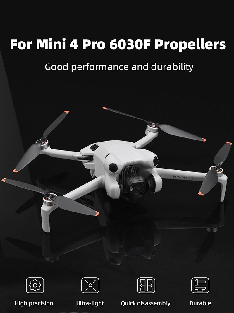 Uniqkart ForBRDRC 2Pair For DJI Mini 4 Pro Propellers RC Drone Spare Blade Replacement Parts
