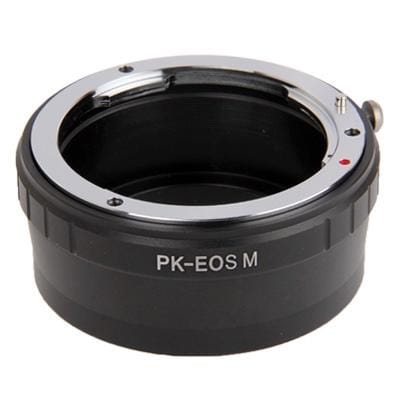 PK-EOS M Lens Mount Stepping Ring (Black)