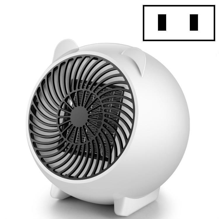 Cartoon Mini Heater Desktop Small Heater Household Electric Heater (US Plug)