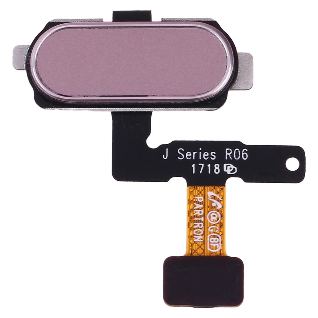 Fingerprint Sensor Flex Cable for Galaxy J7 SM-J730F/DS SM-J730/DS (Pink)