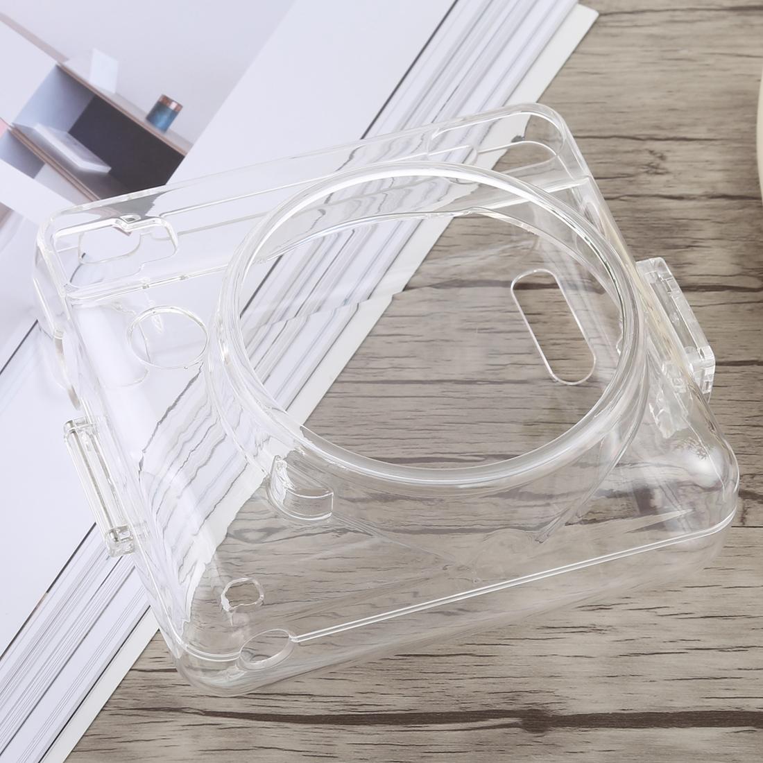 Protective Crystal Shell Case with Strap for FUJIFILM instax SQUARE SQ6 (Transparent)