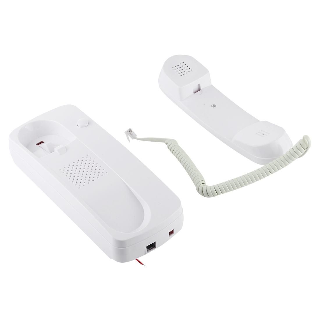 109DC Two-way High-definition Wired Intercom Doorphone (White)