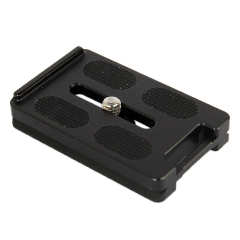 Aluminum Quick Release Plate for Tripod PL-62 (Black)