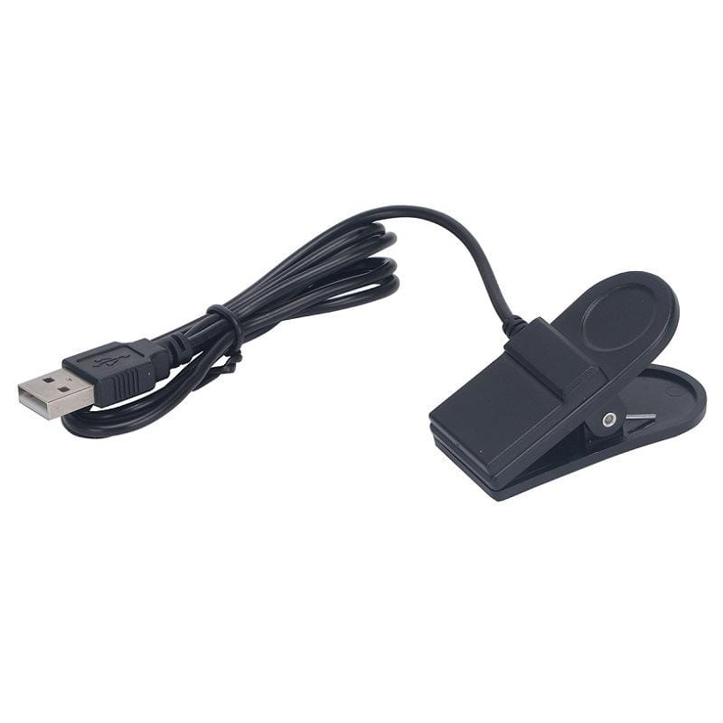 For Garmin Forerunner 30 & 35 USB Cable Holder Charging Dock (Black)