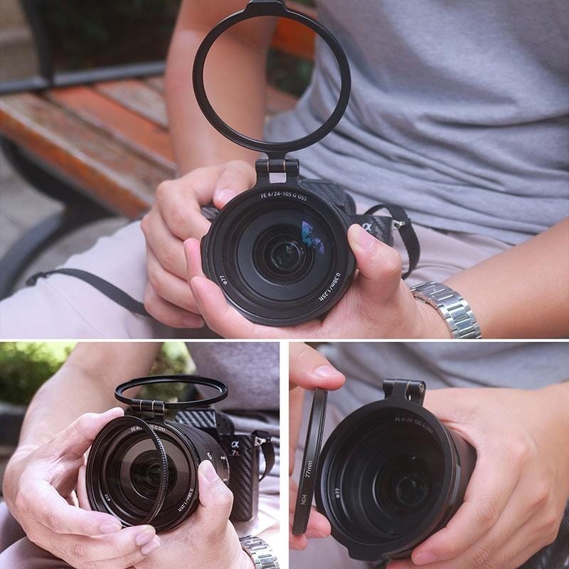 ND Filter Quick Switch Holder Flip Holder, Bayonet Size: 77mm