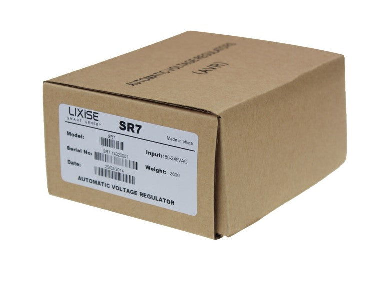 SR7 Me Alte brushless generator set automatic voltage regulating plate | permanent magnet exciter AVR