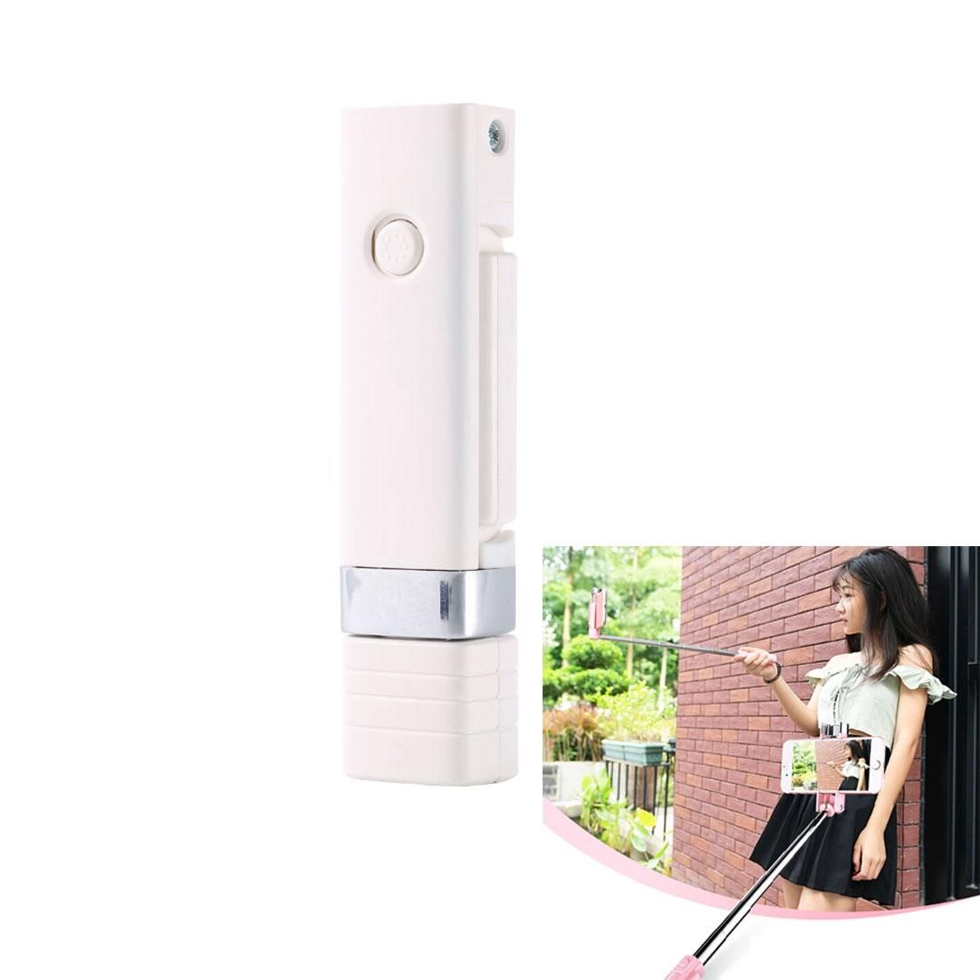 XiiZone XT-P01 Mini Bluetooth Wireless Pocket Selfie Stick for Smartphones (White)
