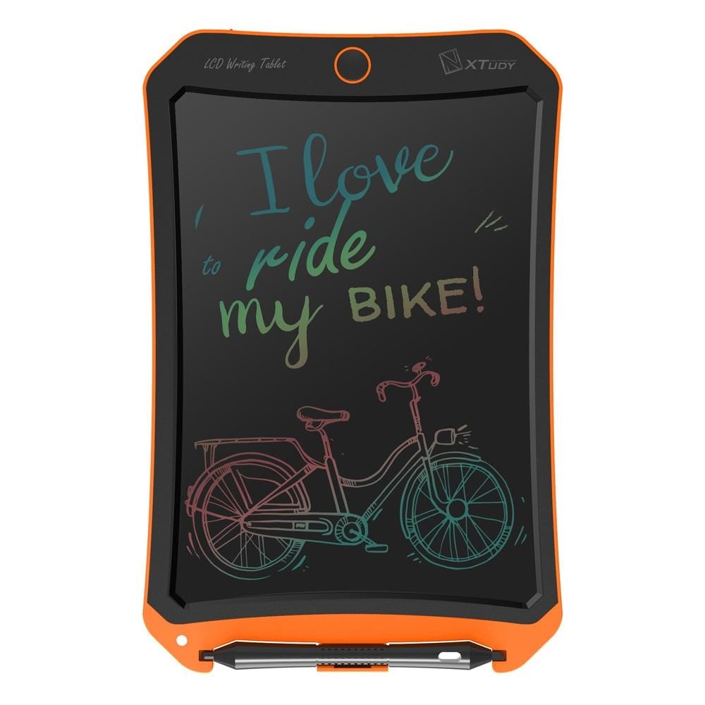 WP9309 8.5 inch LCD Color Screen Writing Tablet Handwriting Drawing Sketching Graffiti Scribble Doodle Board for Home Office Writing Drawing (Orange)