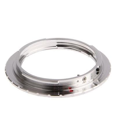 OM-EOS Lens Mount Stepping Ring (Silver)