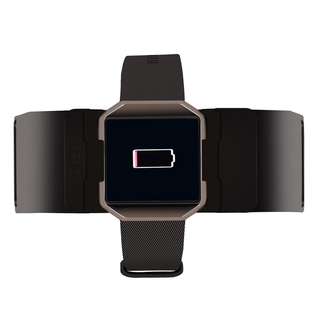 YoLike for Fitbit Blaze CE / RoHS / FCC Certificated Charger Charging Dock Base Cradle Holder with 1.2m Charging Cable (Black)