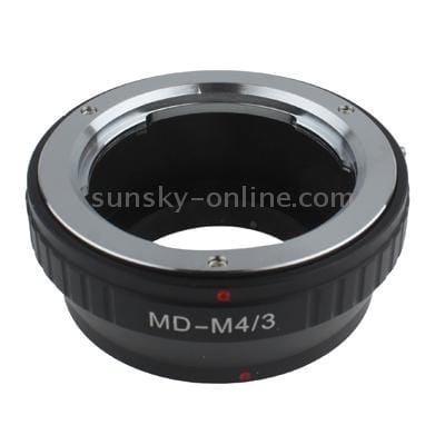MD-M4/3 Lens Mount Stepping Ring (Black)