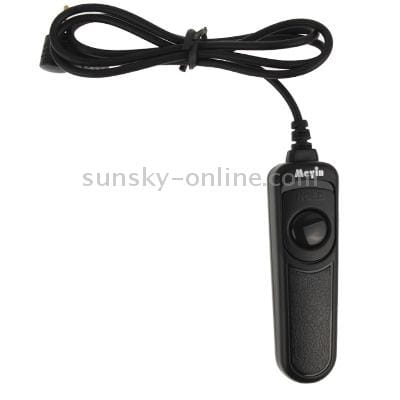 2Meyin RS-801/L1 Remote Switch Shutter Release Cord for Panasonic DMC-FZ100,FZ50,FZ30,FZ20,LC-1,L10,L1,Lc1,G10,G2,G1,Gf1,GH2,G3 / Leica:Diglux3,Diglux2 (Black)