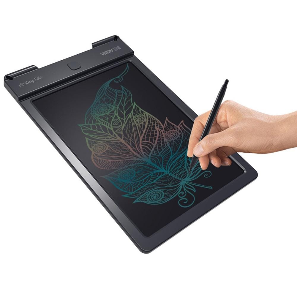 WP9310 9 inch LCD Color Screen Writing Tablet Handwriting Drawing Sketching Graffiti Scribble Doodle Board for Home Office Writing Drawing (Black)