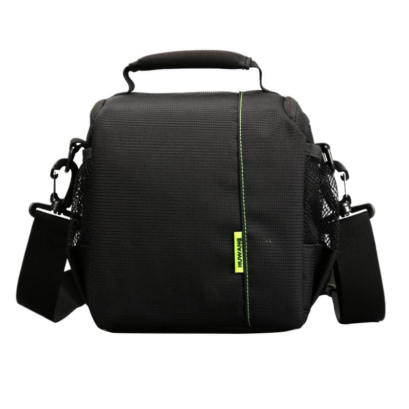 HUWANG Portable Scratch-proof Outdoor Sports Sling Shoulder Bag Handbag Micro Single Camera Bag Phone Bag for GoPro, SJCAM, Nikon, Canon, Xiaomi Xiaoyi YI, Apple, Samsung, Huawei (Red)