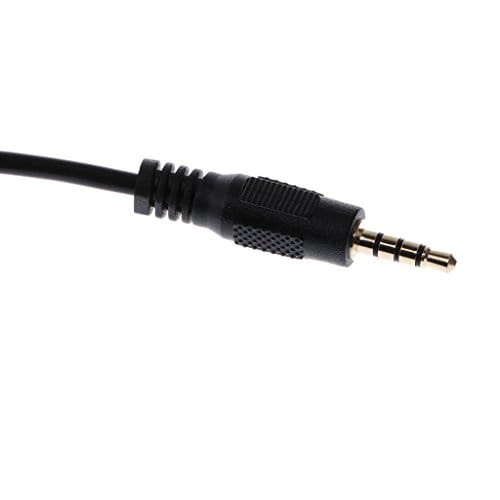 3.5mm Male to Male Audio Cable 4 Pole Stereo Aux Cable/Auxiliary Cable/Aux Cord for Smartphone, Tablets, Headset, Headphones, PC, Laptop