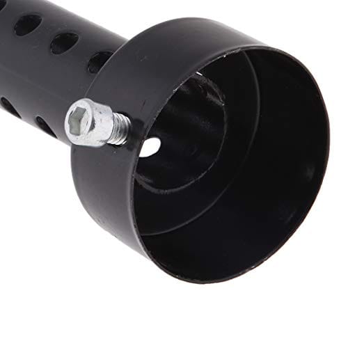 Motorcycle Tail Exhaust Can Pipe Baffle Muffler Silencer DB Killer Noise Sound Eliminator 48mm Black