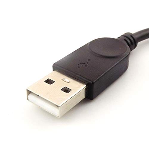 Black USB 3.0 Female to Dual USB Male Extra Power Data Y Extension Cable for 2.5Mobile Hard Disk