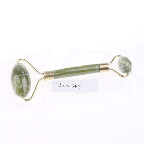 Traditional Natural Jade Facial Massage Roller Face Neck Massager Dark Circles Puffy Eyes Massage Stick Tool