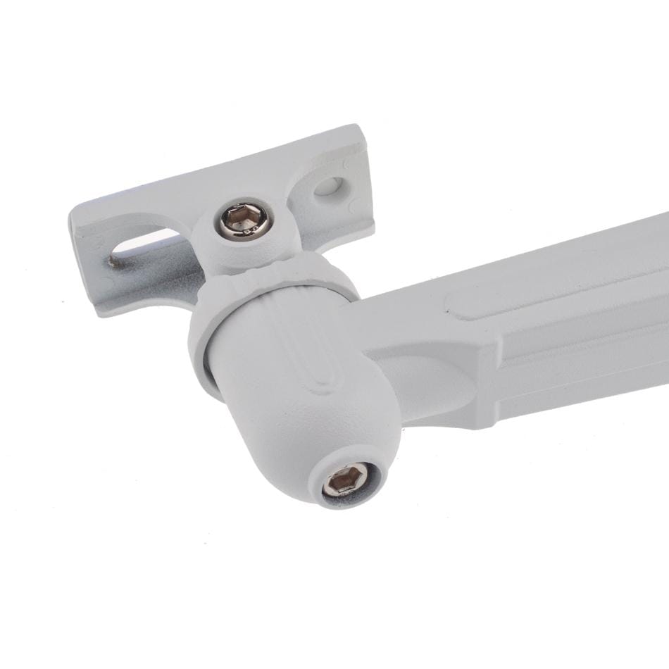 CCTV Wall Mount Stand Aluminum Metallic Silver Bracket Indoor Outdoor for Bullet Camera IP Camera Bracket Accessories