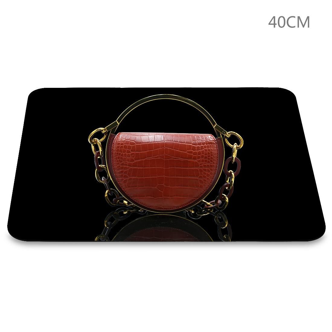 PULUZ 40cm Photography Acrylic Reflective Display Table Background Board (Black)