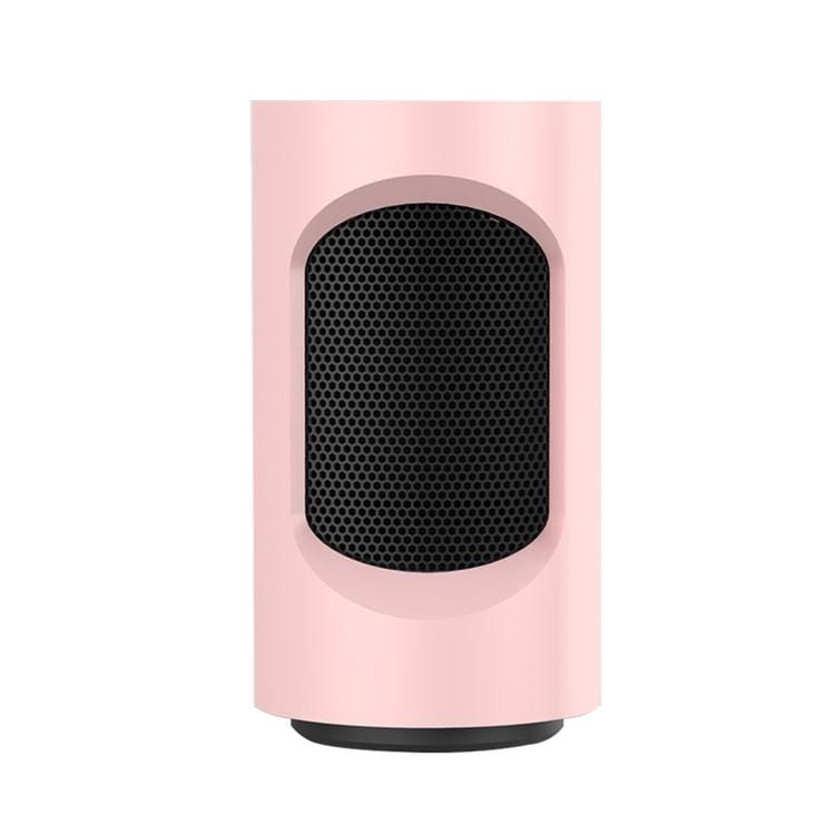 Mini Household Office Shaking Head Desktop Radiator Warmer Electric Heater Warm Air Blower (Pink)