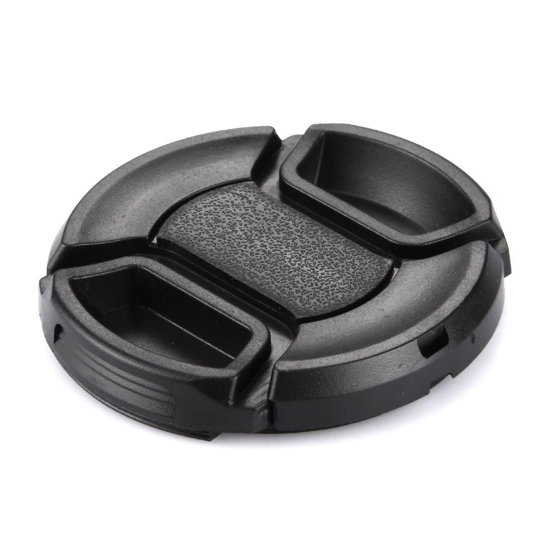 52mm Center Pinch Camera Lens Cap (Black)