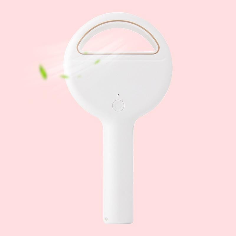 2000mAh Portable Handheld Leafless Fan (White)