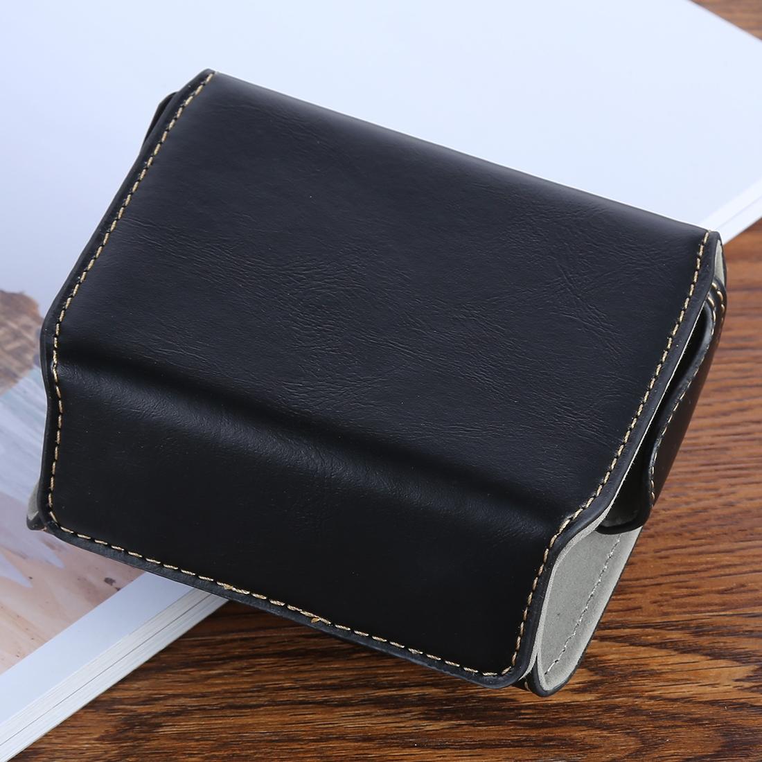 G7XII PU Leather Camera Protective bag for Canon Powershot G7X Mark 2 G7XII Digital camera, with Strap (Black)