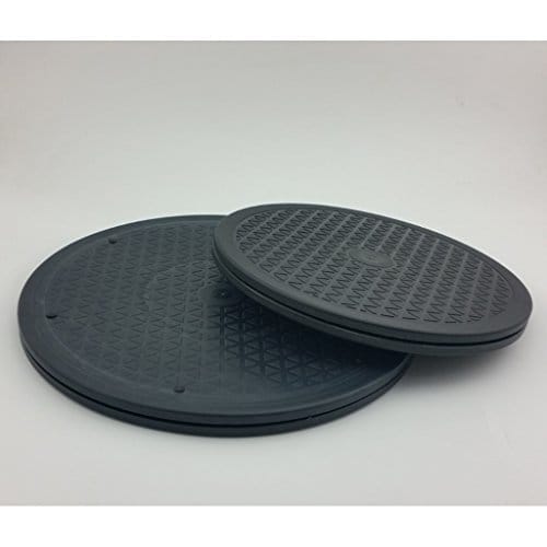 12 inch Heavy Duty Rotating Swivel Steel Ball Bearings Stand for Monitor/TV/Turntable