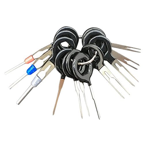 11pcs Terminal Removal Tool Wiring Crimp Connector Pin Extractor Puller Portable