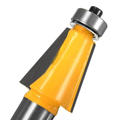 1/2inch Shank 15Degree Chamfer and Bevel Edging Router Bit 2-15/16inch H Woodworking Tool