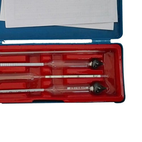 3Pieces Glass Hydrometer Alcohol Meter Vinometer Tester 0-40, 40-70, 70-100