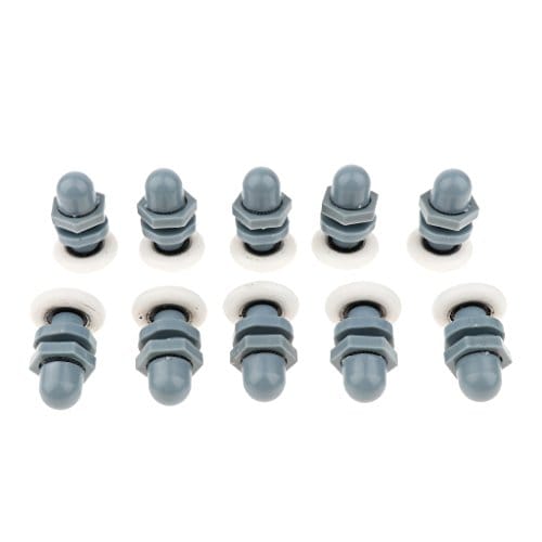 Set of 10pcs Single Sliding Shower Door Enclosures Rollers Runner Wheels 25mm
