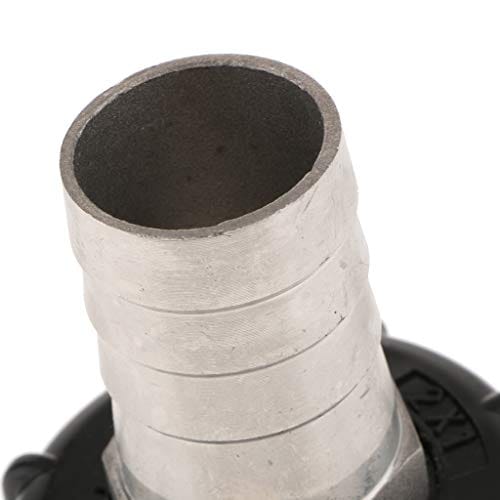 1000L IBC Tank Adapter Coarse Thread 60mm to 32mm Water Tank Connector Fitting Black