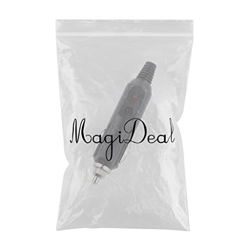 12V Car Cigarette Lighter Power Connection Cigaret Socket Adaptor Male Plug