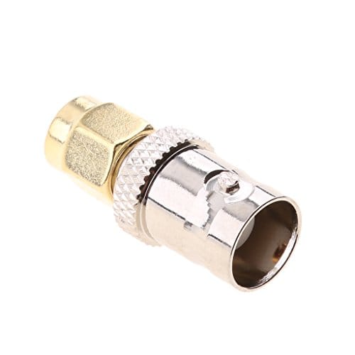 SMA to BNC Kits 2 Set RF Coaxial Adapter Male to Female Coax Connector