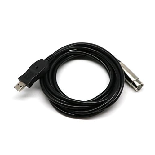 Usb Microphone Cable Xlr Female To Usb Male 3 Meters (9.8 Ft) Microphone Mic Link Cable Studio Audio Adapter Connector