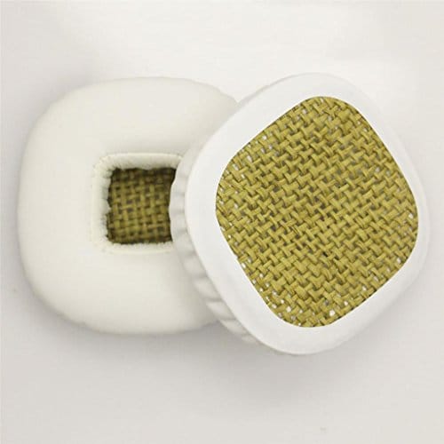Replacement Ear Pads Ear Cushions for for Marshall Major On-Ear Pro Stereo Headphones White++Geen
