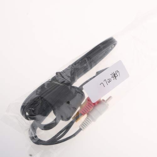 for Nikon Camera AV Cable Audio Video Cord EG-CP16 TV RCA Adapter Wire Lead 1.2m/4ft Extra Length