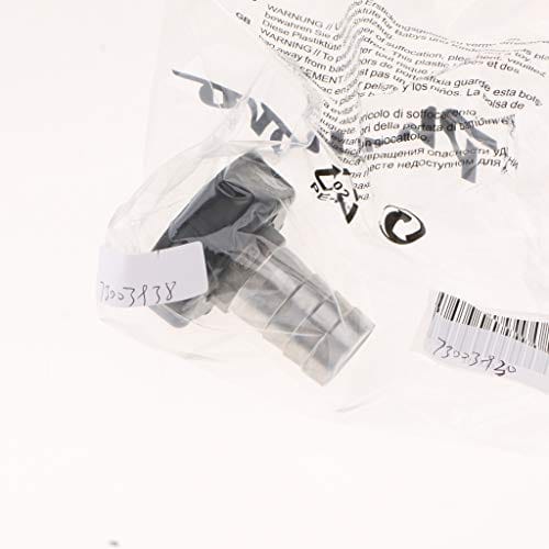 1000L IBC Tank Adapter Coarse Thread 60mm to 32mm Water Tank Connector Fitting Black