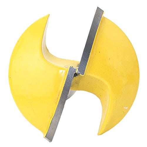 1-3/4Diameter Crown Concave Bowl Molding Round Router Bit 8mm 5/16Shank