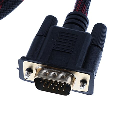 HD 1080P HDMI Male to 15 Pin VGA Connector Adapter Converter Cable for HDTV