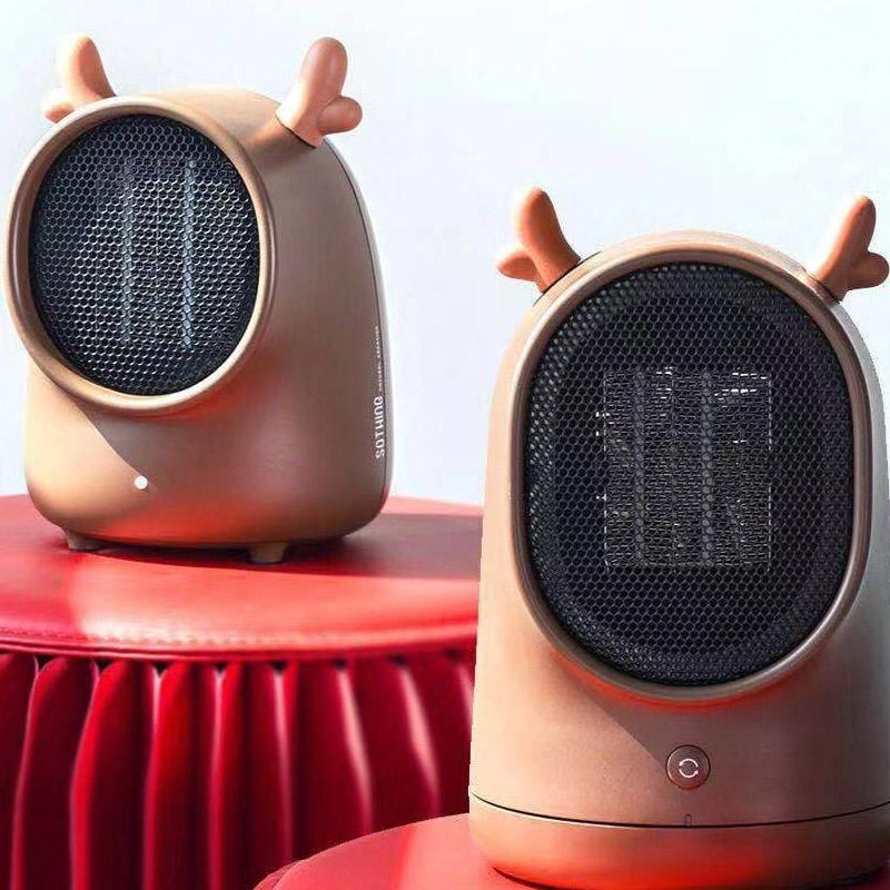 Christmas Mini Home Office Desktop Heater CN Plug