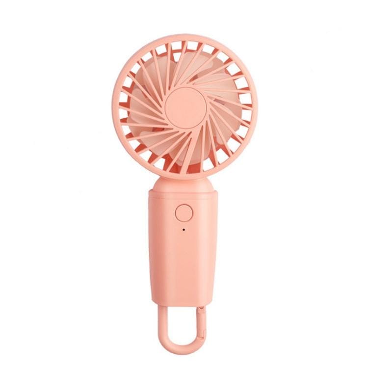 Portable Mini USB Rechargeable Silent Handheld Fan (Pink)