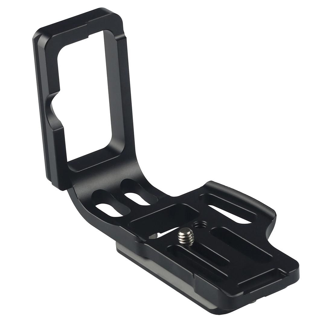 Vertical Shoot Quick Release L Plate Bracket Base Holder for Nikon D800 / D800E / D810 (Black)
