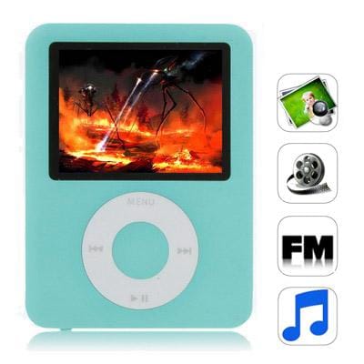 1.8 inch TFT Screen 8GB Nano 3rd Style MP4 player, Support FM Radio, E-Book, Games (Style1)