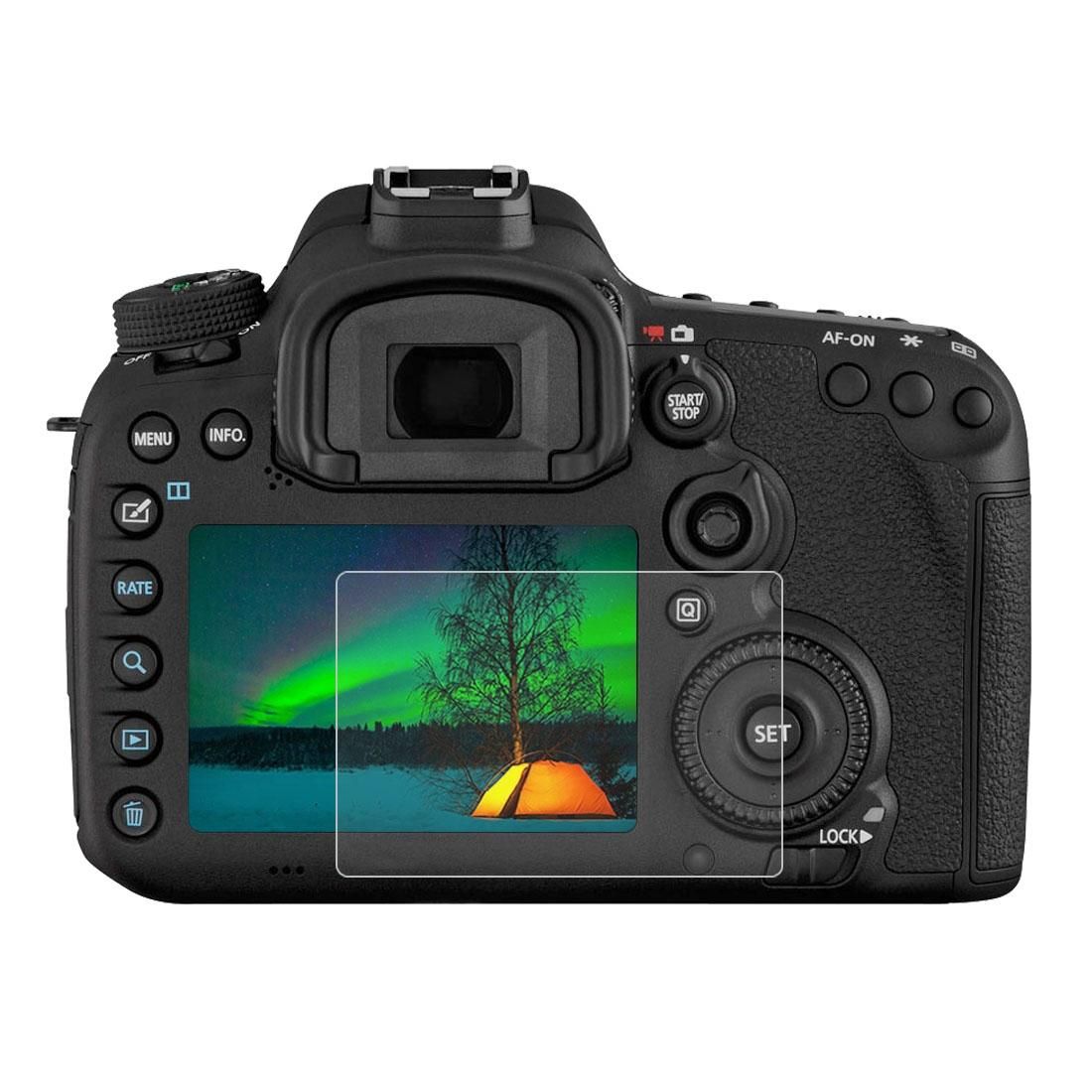 PULUZ 2.5D 9H Tempered Glass Film for Canon 7D, Compatible with Canon 7D / N2 / PSN, Nikon V1 / P520 / S9400 / S680 / COOLPIX S6500 / S5200, Samsung WB35F, Olympus VG170 / 1DIV, Fujifilm S205